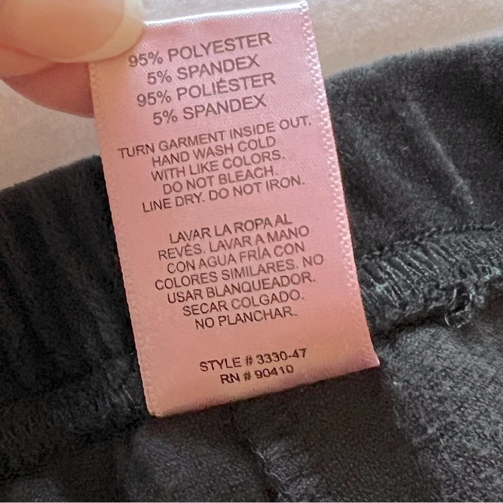 Juicy Couture embellished velour jogger pants, black, pull up size M - Picture 10 of 11